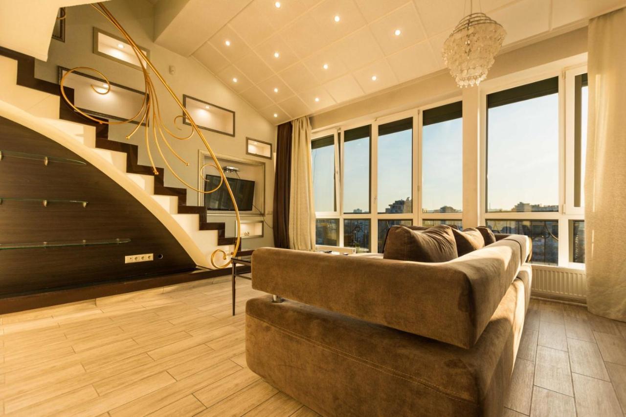 Апартаменты Wonderful Penthouse In Centr Of Кишинёв Экстерьер фото